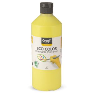 Plakatfarbe Creall Eco Color 500ml hellgelb