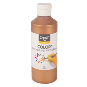 Plakatfarbe Creall Color plus 250ml Metallic Bronze