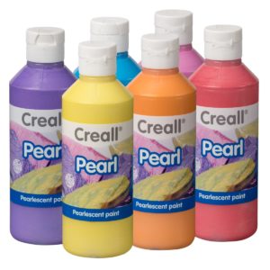 Creall Pearl Farben Perlmuttfarben Set 6x250ml