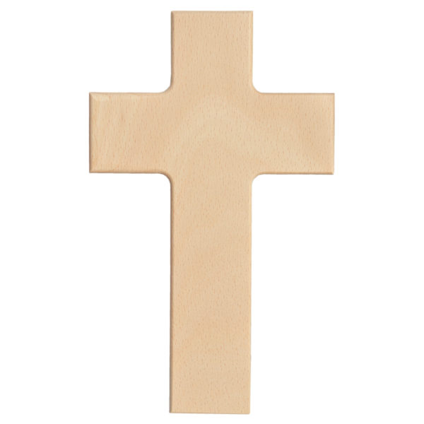 Holzkreuz blanko zum Bemalen