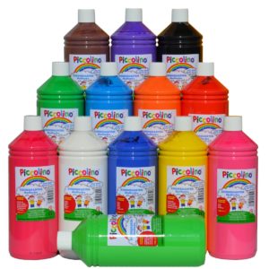 Piccolino Kindermalfarben Set 13x 1000ml