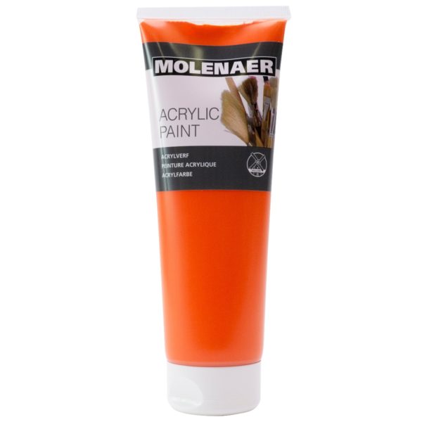 Molenaer Studio Acrylfarbe orange 250ml