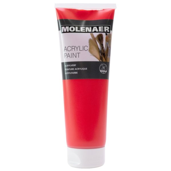 Molenaer Studio Acrylfarbe zinnoberrot 250ml