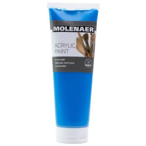 Molenaer Studio Acrylfarbe Primärblau 250ml