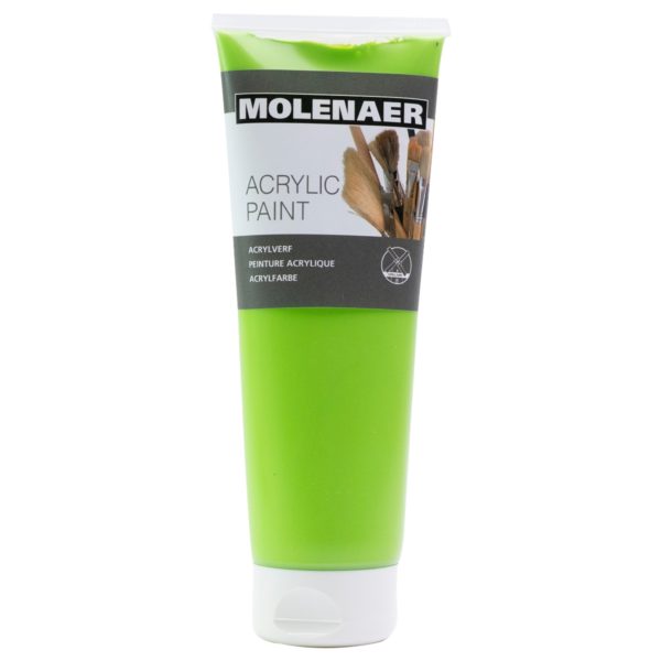 Molenaer Studio Acrylfarbe leuchtgrün-250ml