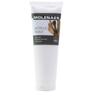 Molenaer Studio Acrylfarbe titanweiss 250ml