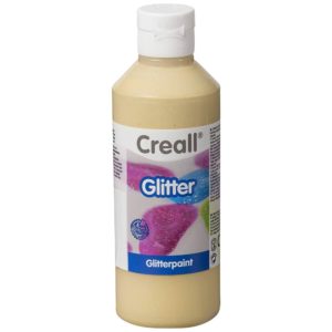 Creall Glitter Glitzerfarbe gold 250ml günstig online kaufen