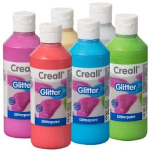 Creall Glitter - glitzernde Hobby Farben