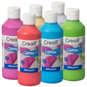 Glitter Farbe - Glitterfarben zum Basteln