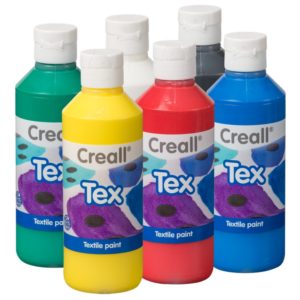 Textilfarbe Creall Tex Stoffmalfarbe 6 Farben im Set
