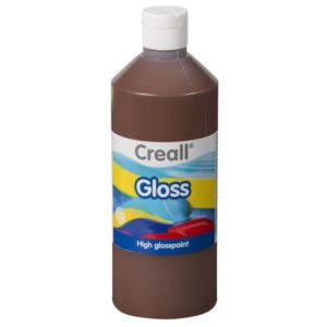 Glanzfarbe Creall Gloss 500ml, Farbe braun