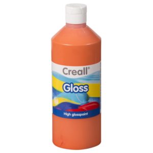 Glanzfarbe Creall Gloss 500ml, Farbe Orange