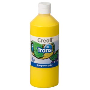 Creall TRANS, transparente Farbe gelb, 500ml