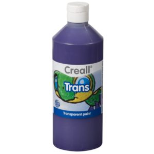 Creall trans, transparente Farbe 500ml, violett