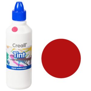 Havo Creall Tint, flüssige Aquarell, Wasserfarbe, Zeichentinte 500ml dunkelrot