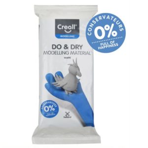 Creall do & dry Happy Ingredients Modelliermasse lufttrocknend weiß 1000g