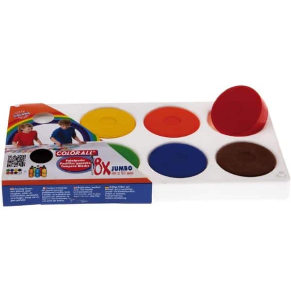 Palette für 8 Tempera Pucks 55mm