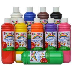 Piccolino Kindergartenmalfarben Set 10x500ml